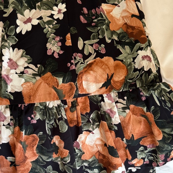 Abercrombie & Fitch Black Floral Maxi Dress - Picture 9 of 15